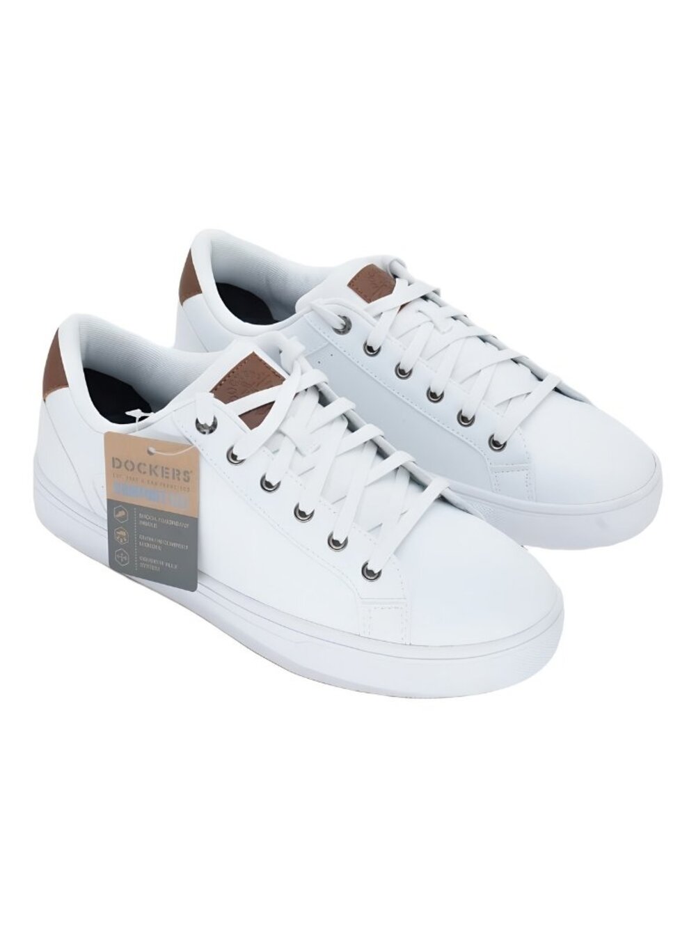 Dockers Men's Jensen Casual Sneaker White US 8.5M EU 41.5 - Picture 4 of 6